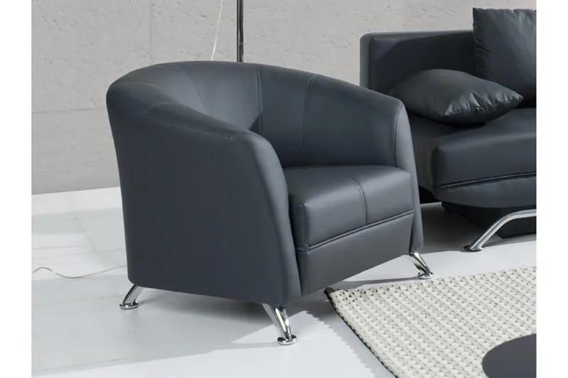 Olier lænestol 86x77x68 cm - Møbler - Stole & lænestole - Lænestole - Læderstol