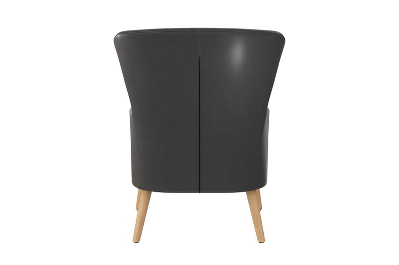Wynn Fåtölj Brun Dark grey - Møbler - Stole & lænestole - Lænestole - Læderstol