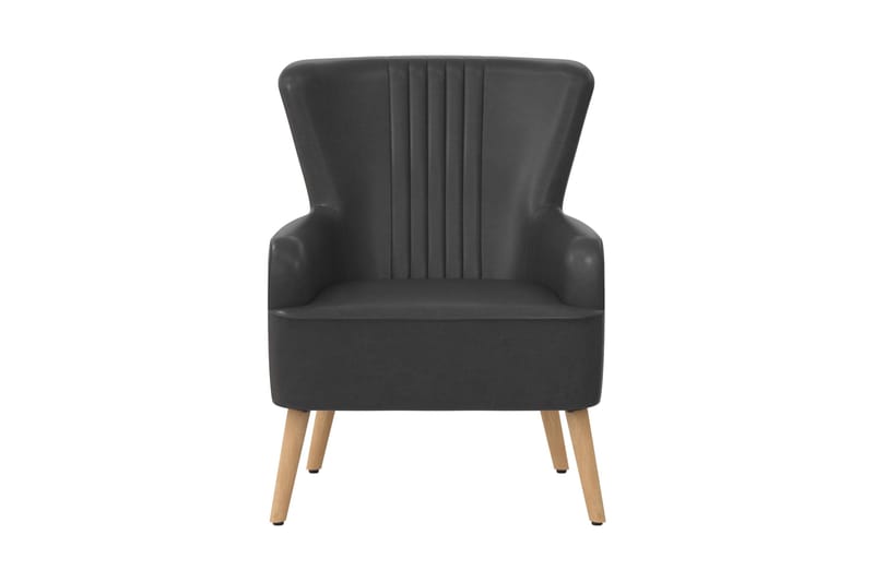 Wynn Fåtölj Brun Dark grey - Møbler - Stole & lænestole - Lænestole - Læderstol