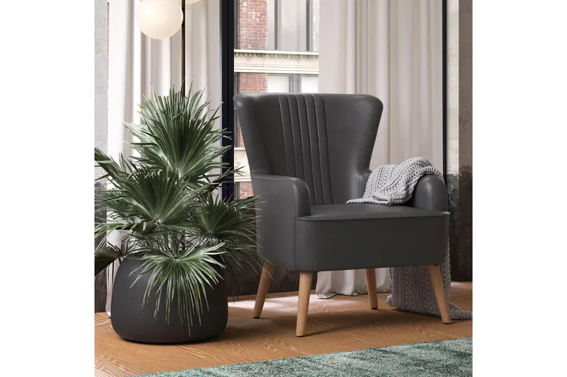 Wynn Fåtölj Brun Dark grey