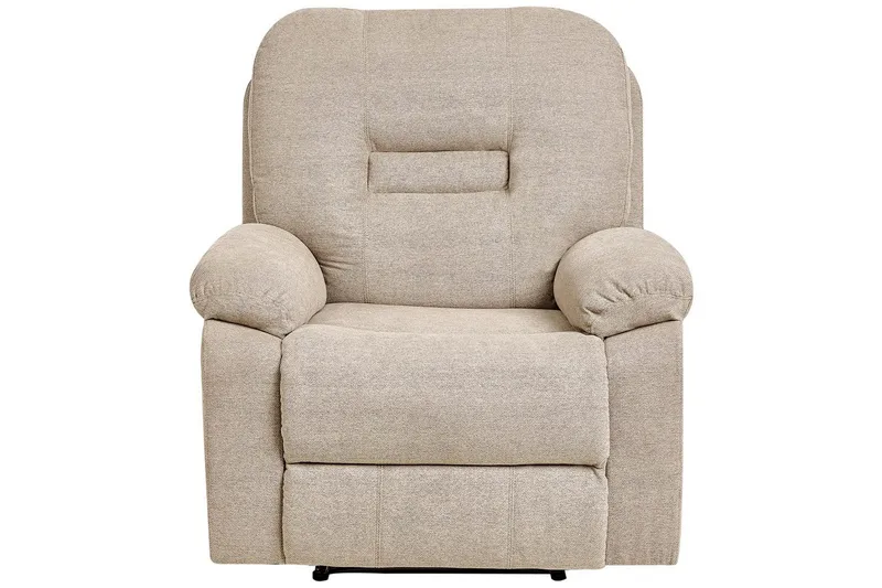 Lænestol Alnor Beige - Beige - Møbler - Stole & lænestole - Lænestole - Recliner lænestol