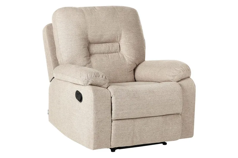 Lænestol Alnor Beige - Beige - Møbler - Stole & lænestole - Lænestole - Recliner lænestol