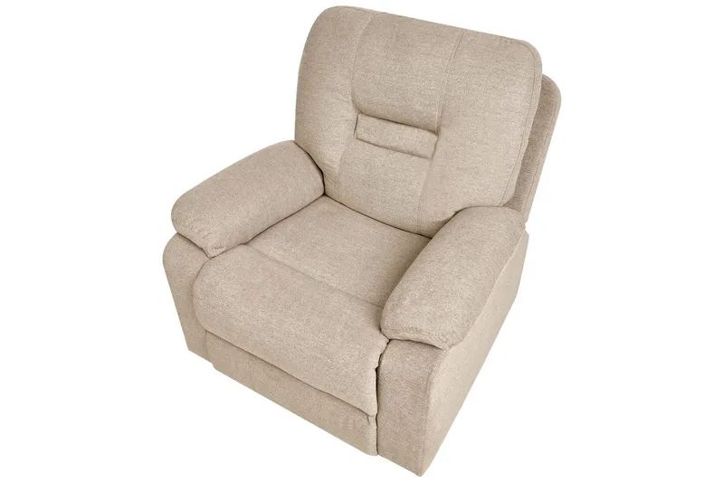 Lænestol Alnor Beige - Beige - Møbler - Stole & lænestole - Lænestole - Recliner lænestol