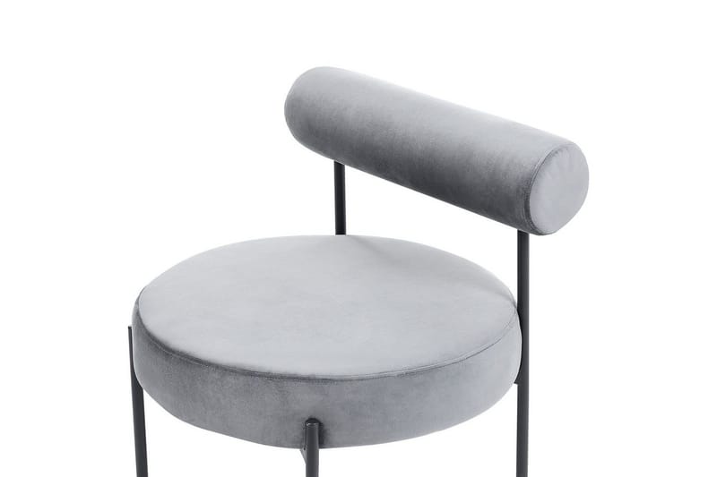 Lænestol Alpha - Grå, sort - Møbler - Stole & lænestole - Lænestole - Lænestol uden armlæn