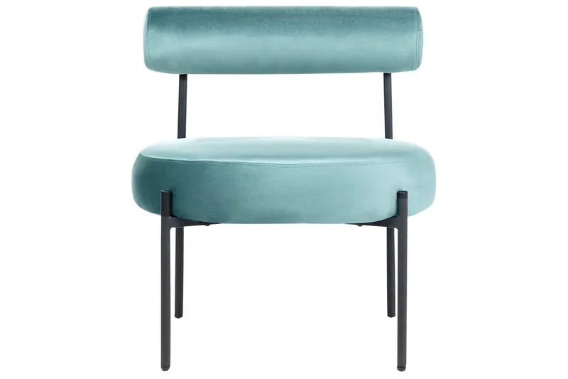 Lænestol Alpha - Grøn, Sort, Grøn, sort - Møbler - Stole & lænestole - Lænestole - Lænestol uden armlæn