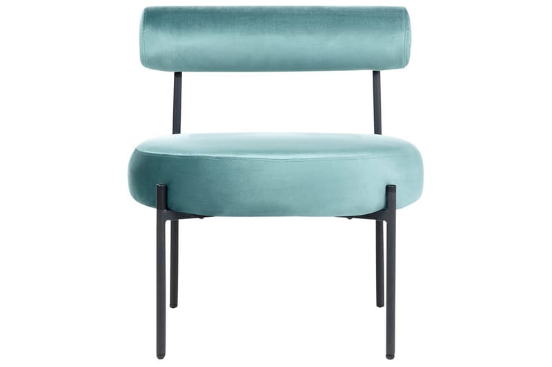 Lænestol Alpha - Grøn, Sort, Grøn, sort - Møbler - Stole & lænestole - Lænestole - Lænestol uden armlæn