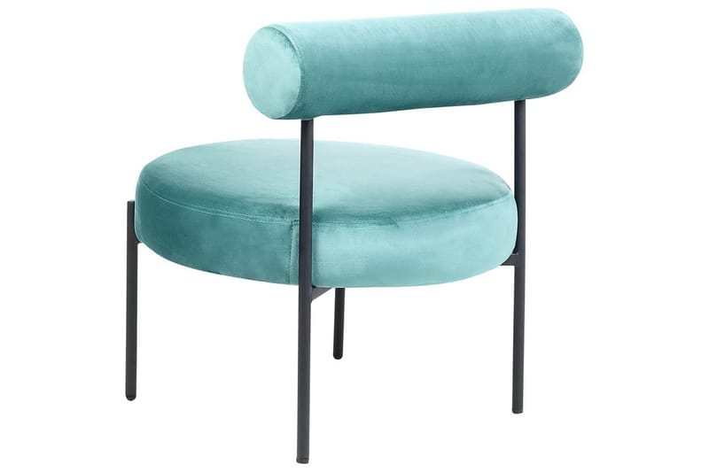 Lænestol Alpha - Grøn, Sort, Grøn, sort - Møbler - Stole & lænestole - Lænestole - Lænestol uden armlæn