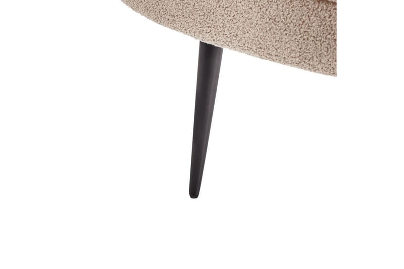 Lænestol Alvesta Beige/sort - Beige/sort - Møbler - Stole & lænestole - Lænestole - Lænestol uden armlæn