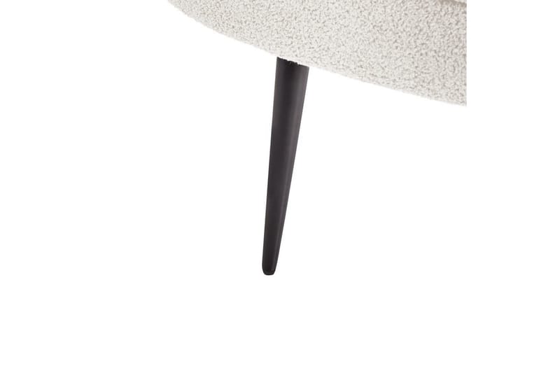 Lænestol Alvesta Hvid/Sort - Hvid/Sort - Møbler - Stole & lænestole - Lænestole - Lænestol uden armlæn