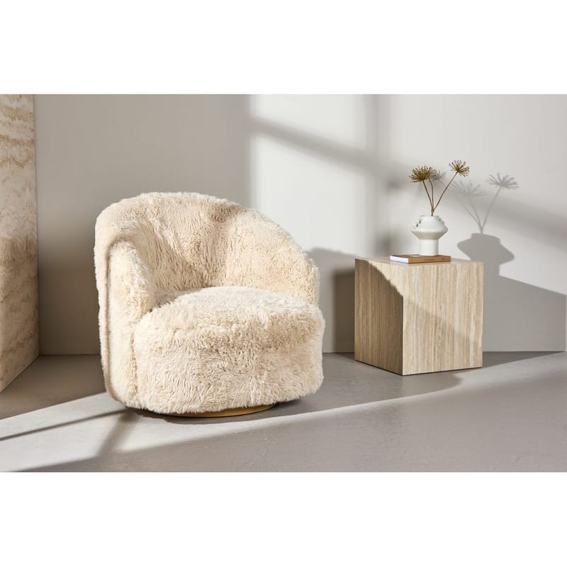 Lænestol Astru - Beige - Møbler - Stole & lænestole - Lænestole - Klubstol