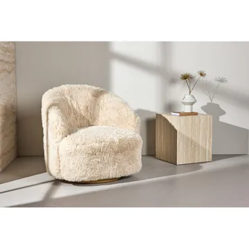 Lænestol Astru - Beige - Møbler - Stole & lænestole - Lænestole - Klubstol