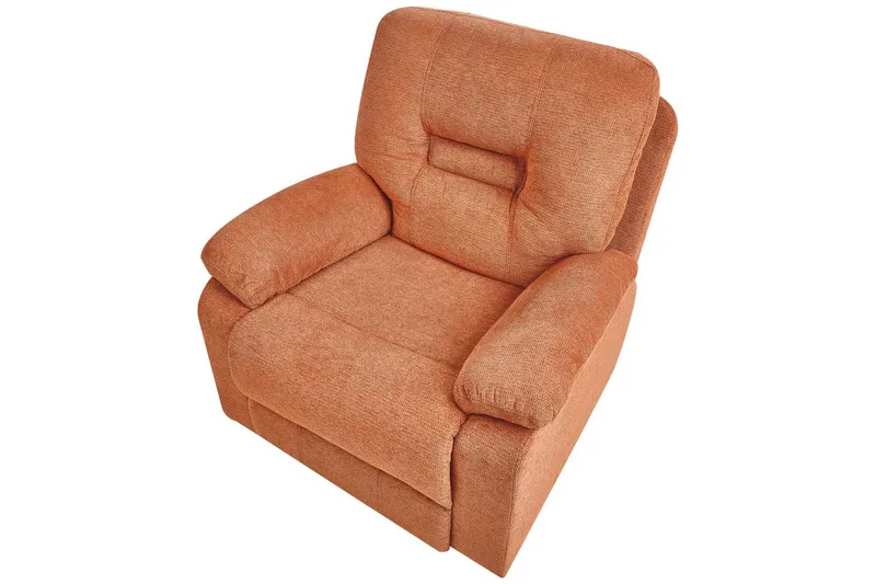Lænestol Bergen Orange - Orange - Møbler - Stole & lænestole - Lænestole - Recliner lænestol