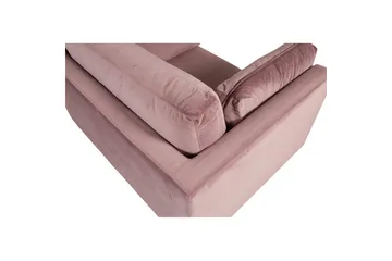 Lænestol Boom Fløjl Rosa - Rosa - Møbler - Stole & lænestole - Lænestole
