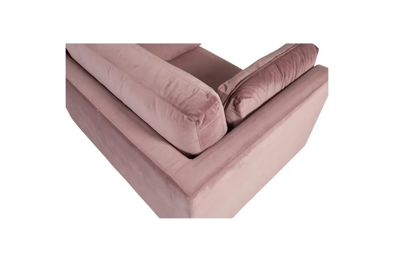 Lænestol Boom Fløjl Rosa - Rosa - Møbler - Stole & lænestole - Lænestole - Klubstol