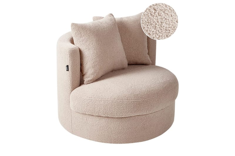 Lænestol Dalby Beige - Beige - Møbler - Stole & lænestole - Lænestole - Recliner lænestol