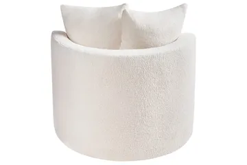 Lænestol Dalby Hvid - Hvid - Møbler - Stole & lænestole - Lænestole - Lænestol uden armlæn