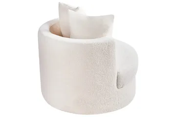 Lænestol Dalby Hvid - Hvid - Møbler - Stole & lænestole - Lænestole - Lænestol uden armlæn