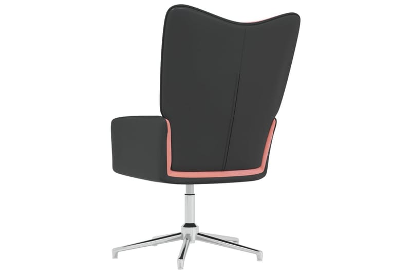 lænestol fløjl og PVC lyserød - Lyserød - Lænestole