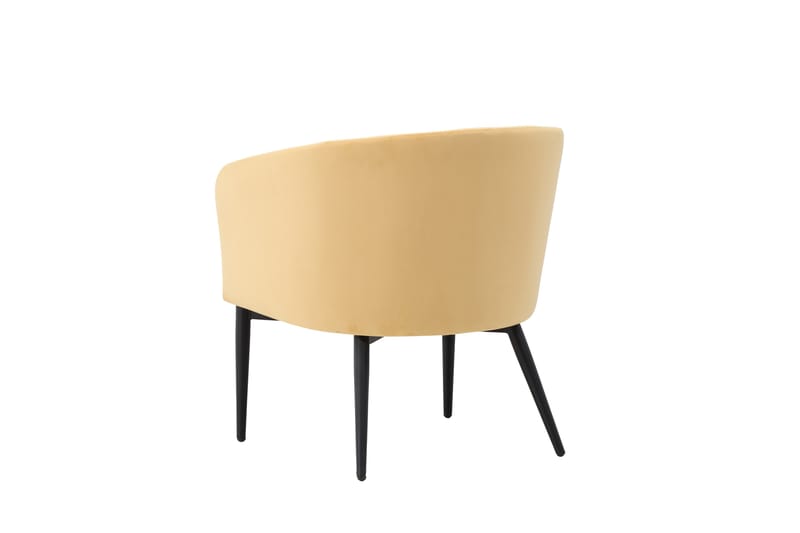 Lænestol Fluffy - Gul - Møbler - Stole & lænestole - Lænestole - Klubstol