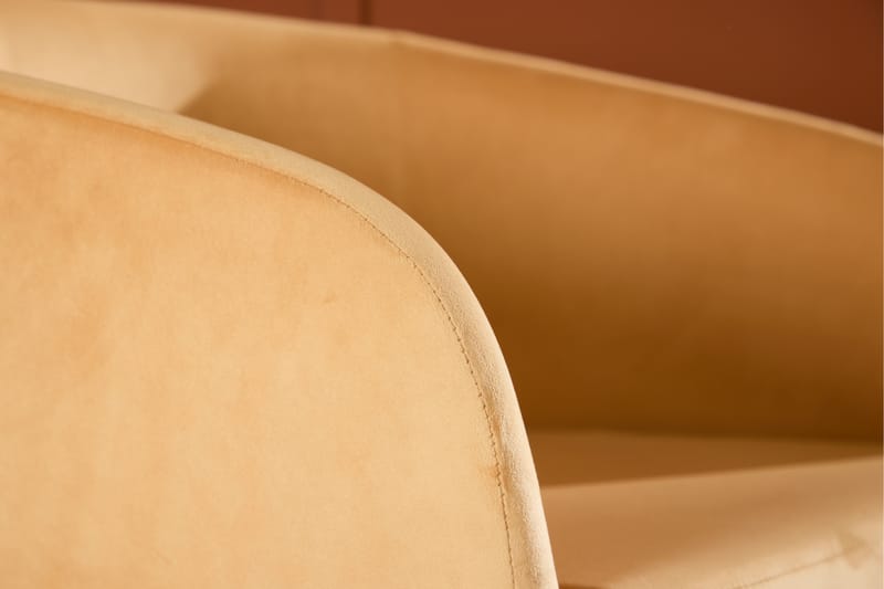 Lænestol Fluffy - Gul - Møbler - Stole & lænestole - Lænestole - Klubstol