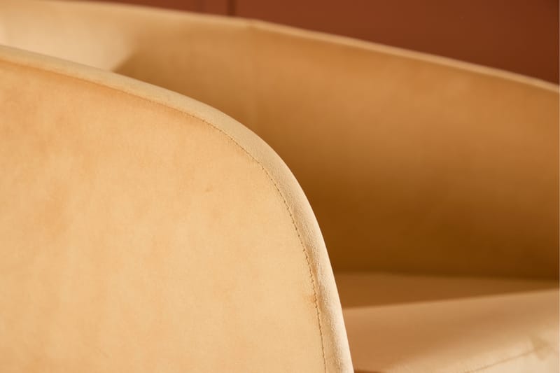 Lænestol Fluffy - Gul - Møbler - Stole & lænestole - Lænestole - Klubstol