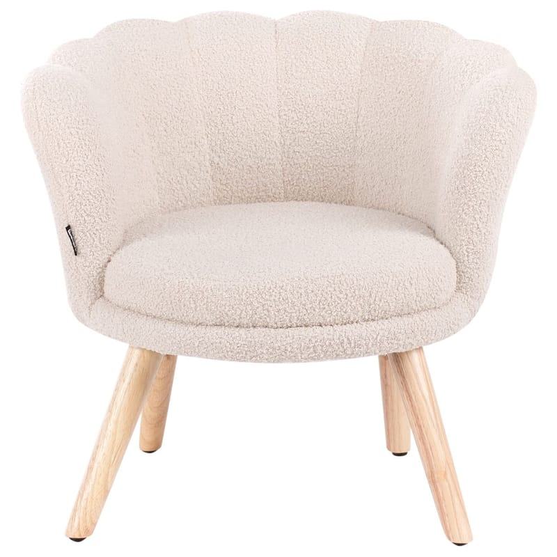 Lænestol Halby - Beige, lyst træ - Møbler - Stole & lænestole - Lænestole - Howard lænestol