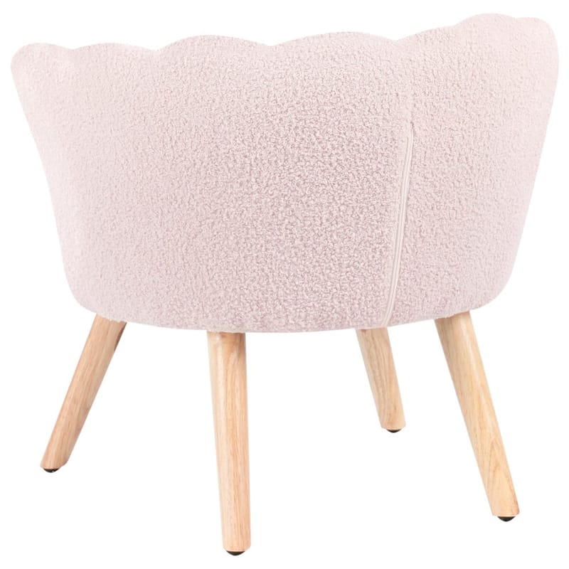 Lænestol Halby - Rosa, lyst træ - Møbler - Stole & lænestole - Lænestole - Howard lænestol