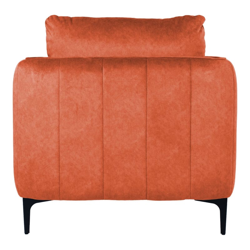 Lænestol HOME4YOU Bianka 100x40xh140 cm, eg - orange - Møbler - Stole & lænestole - Lænestole - Klubstol