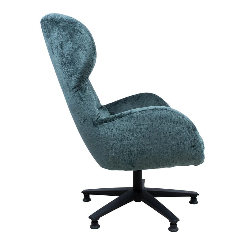 Lænestol HOME4YOU Karolina 106x40xh76 cm, Eg - Grøn - Møbler - Stole & lænestole - Lænestole - Øreklapstol