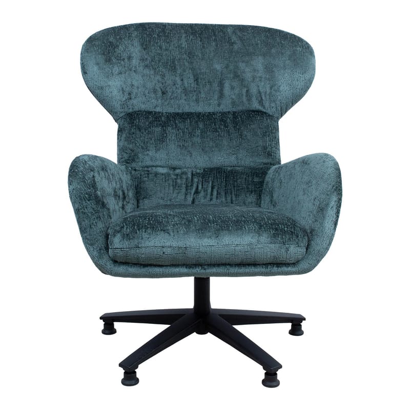 Lænestol HOME4YOU Karolina 106x40xh76 cm, Eg - Grøn - Møbler - Stole & lænestole - Lænestole - Øreklapstol