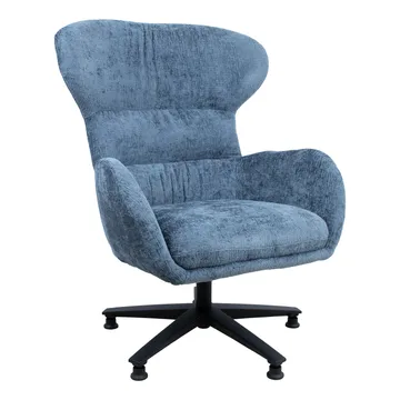 Lænestol HOME4YOU Karolina 80x40xh85 cm, melamin med egebark