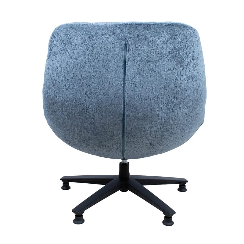 Lænestol HOME4YOU Kendra 100x40xh115 cm, Sort - blå - Møbler - Stole & lænestole - Lænestole - Lænestol uden armlæn