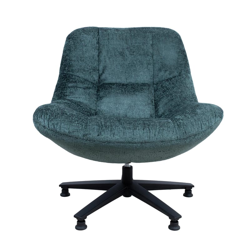 Lænestol HOME4YOU Kendra 150x40xh80 cm, Sort - grøn - Møbler - Stole & lænestole - Lænestole - Lænestol uden armlæn