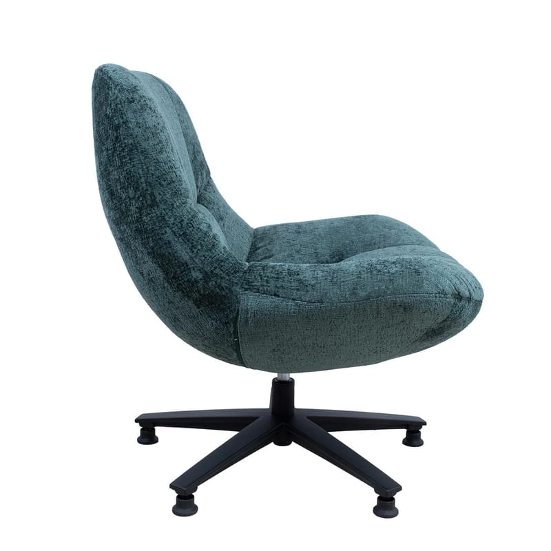 Lænestol HOME4YOU Kendra 150x40xh80 cm, Sort - grøn - Møbler - Stole & lænestole - Lænestole - Lænestol uden armlæn