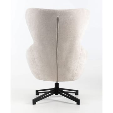 Lænestol HOME4YOU Lionel 158x40xh83 cm, cappuccino - hvid - Møbler - Stole & lænestole - Lænestole
