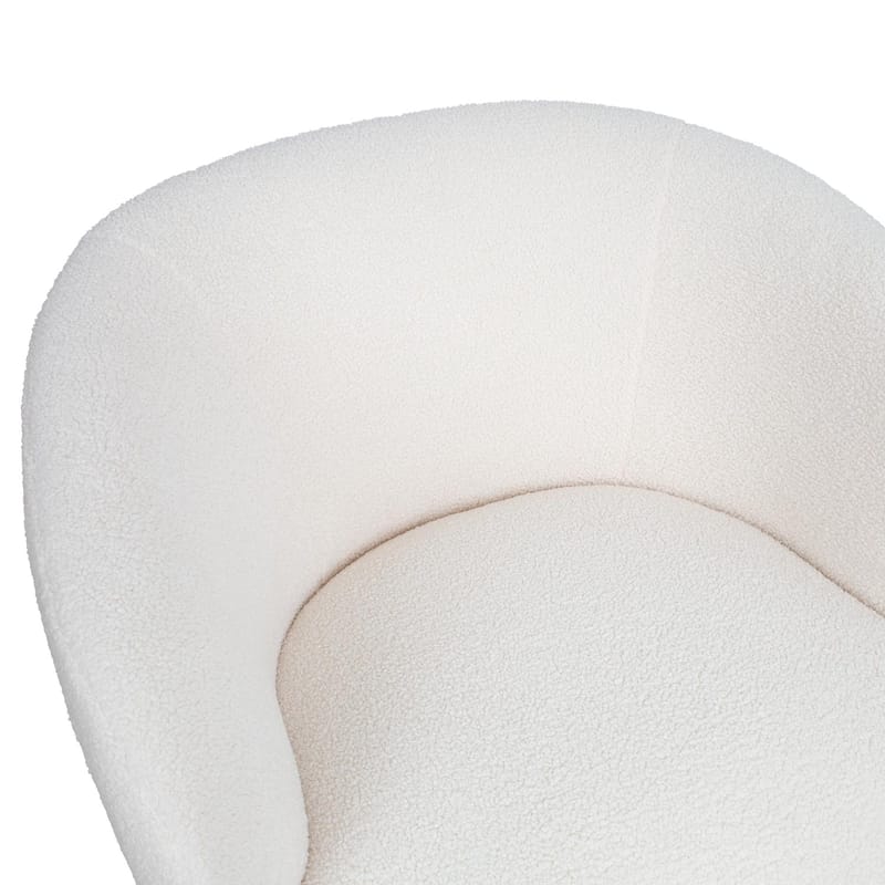 Lænestol HOME4YOU Manuela 150x47,5xh84 cm, fyr - hvid - Møbler - Stole & lænestole - Lænestole - Klubstol