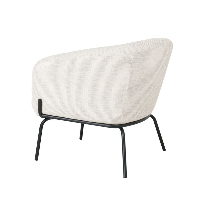 Lænestol HOME4YOU Micky 110x40xh74 cm, Melamin med egetræsbark - Lys beige - Møbler - Stole & lænestole - Lænestole - Klubstol