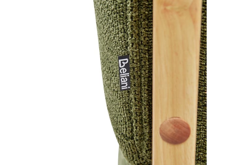 Lænestol Kokkola - Grønt, lyst træ - Møbler - Stole & lænestole - Lænestole - Lænestol uden armlæn