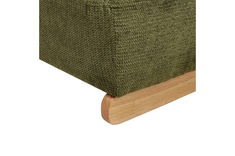 Lænestol Kokkola - Grønt, lyst træ - Møbler - Stole & lænestole - Lænestole - Lænestol uden armlæn