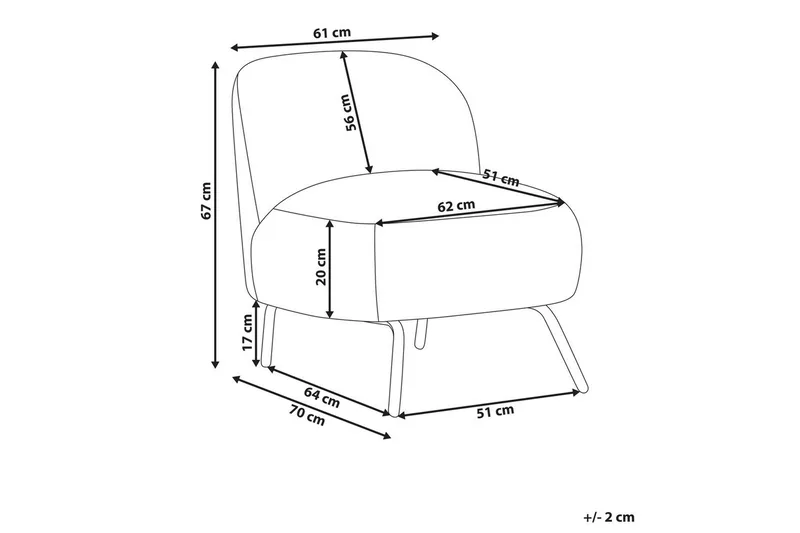 Lænestol Kumla - Møbler - Stole & lænestole - Lænestole - Lænestol uden armlæn