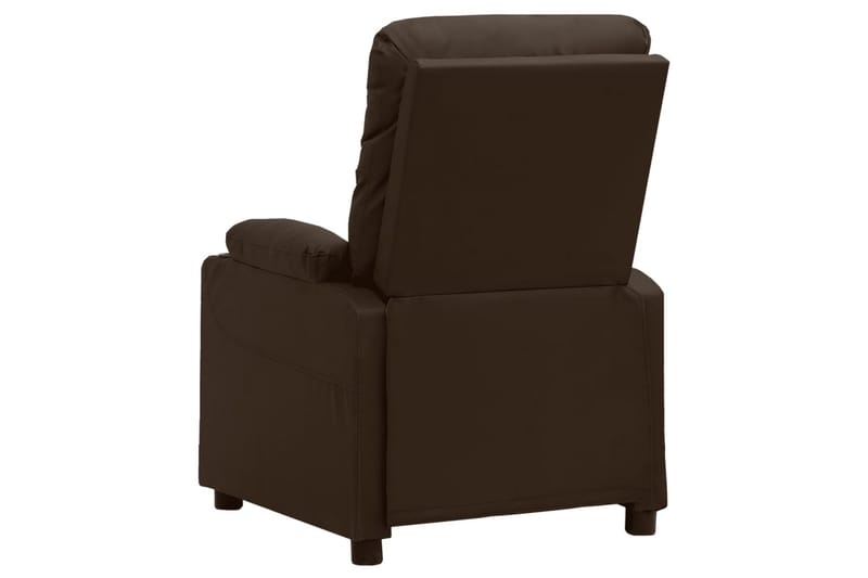 lænestol kunstlæder brun - Brun - Møbler - Stole & lænestole - Lænestole - Recliner lænestol
