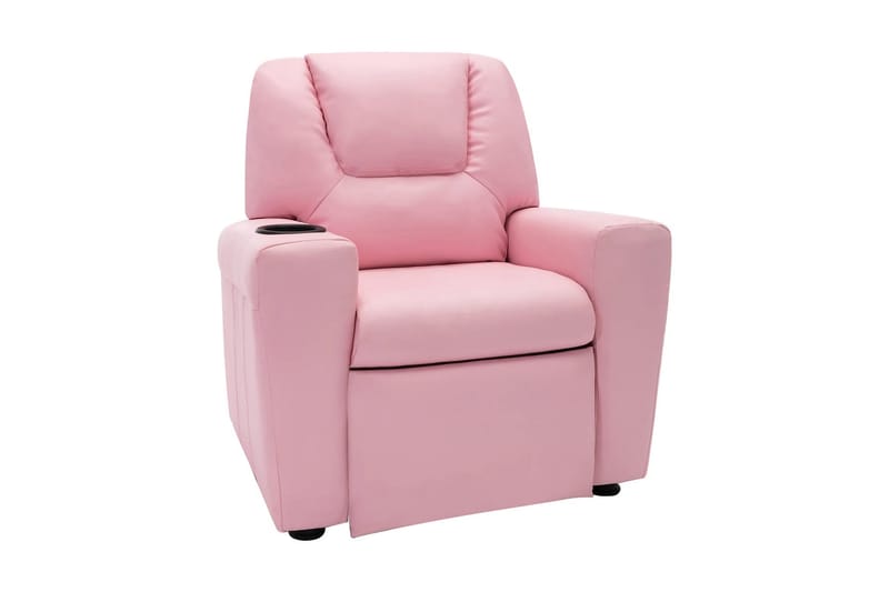 lænestol kunstlæder pink - Lyserød - Recliner lænestol