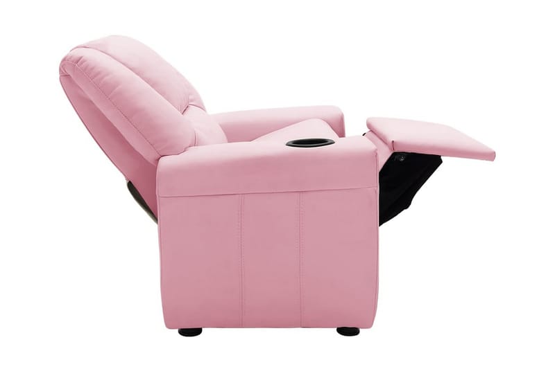 lænestol kunstlæder pink - Lyserød - Recliner lænestol
