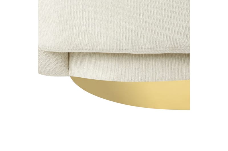 Lænestol Lejre Beige/guld - Beige/guld - Møbler - Stole & lænestole - Lænestole - Klubstol
