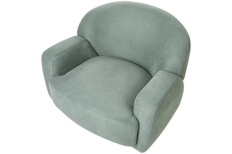 Lænestol Lejre Grøn/guld - Grøn/guld - Møbler - Stole & lænestole - Lænestole - Klubstol