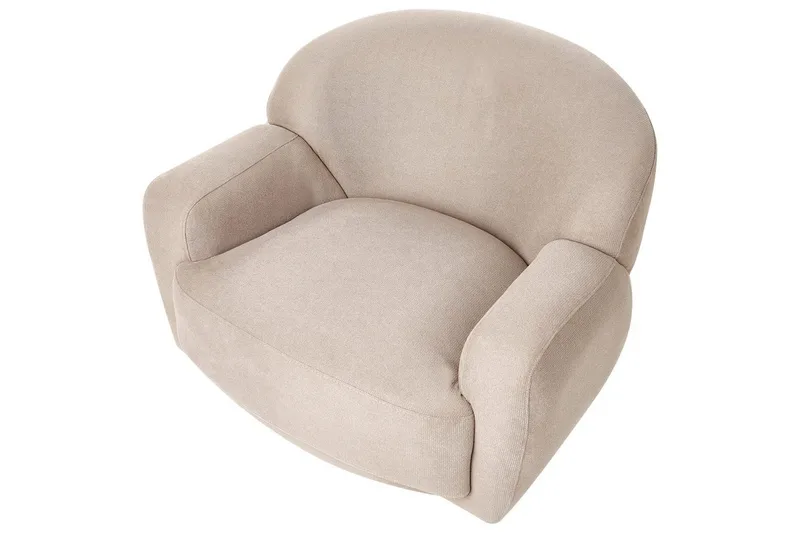 Lænestol Lejre Taupe/guld - Taupe/guld - Møbler - Stole & lænestole - Lænestole - Klubstol