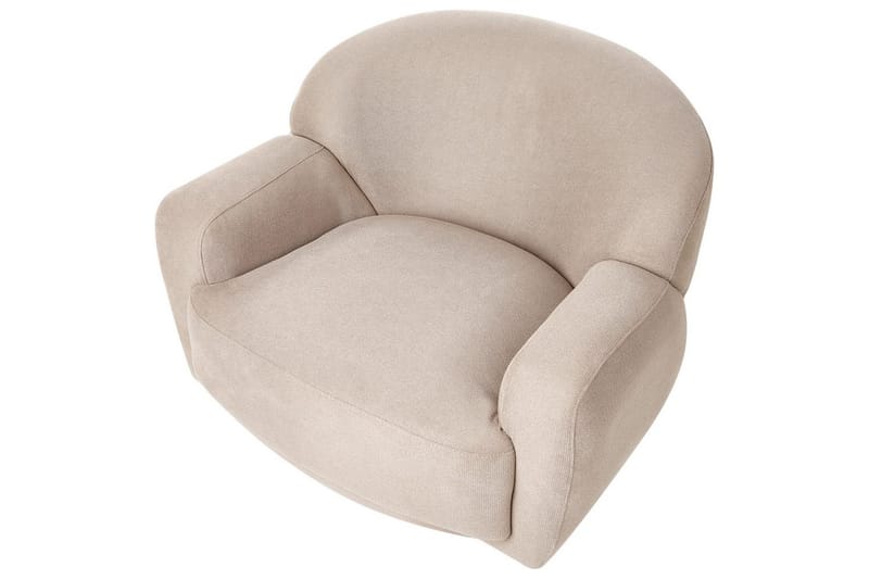 Lænestol Lejre Taupe/guld - Taupe/guld - Møbler - Stole & lænestole - Lænestole - Klubstol
