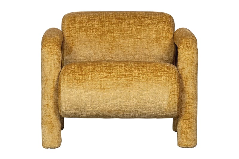 Lænestol Lenny - Guld/Gul - Møbler - Stole & lænestole - Lænestole