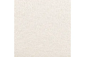 Lænestol Lovelock - Hvid, Sort/Bouclé, Hvid, Sort/bouclé - Møbler - Stole & lænestole - Lænestole - Lænestol uden armlæn