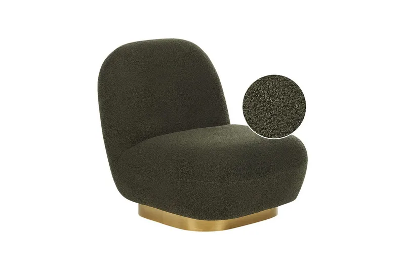 Lænestol Loviisa, Grønt, guld